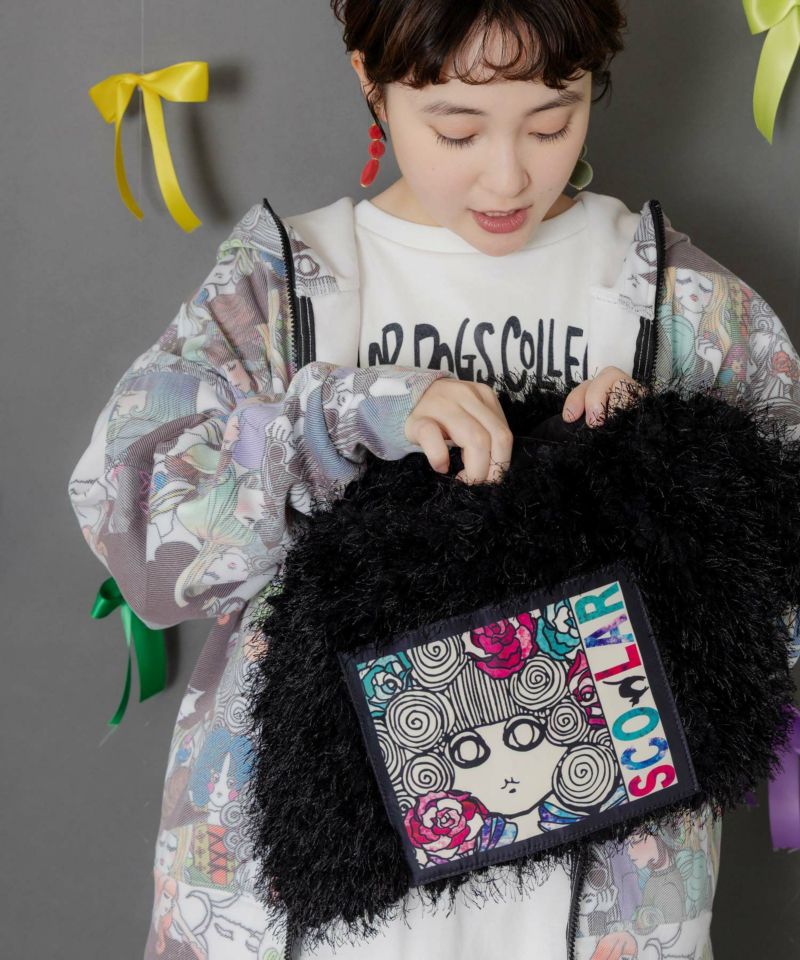 スカラーちゃんのもこもこピレネーショルダーバッグ-8