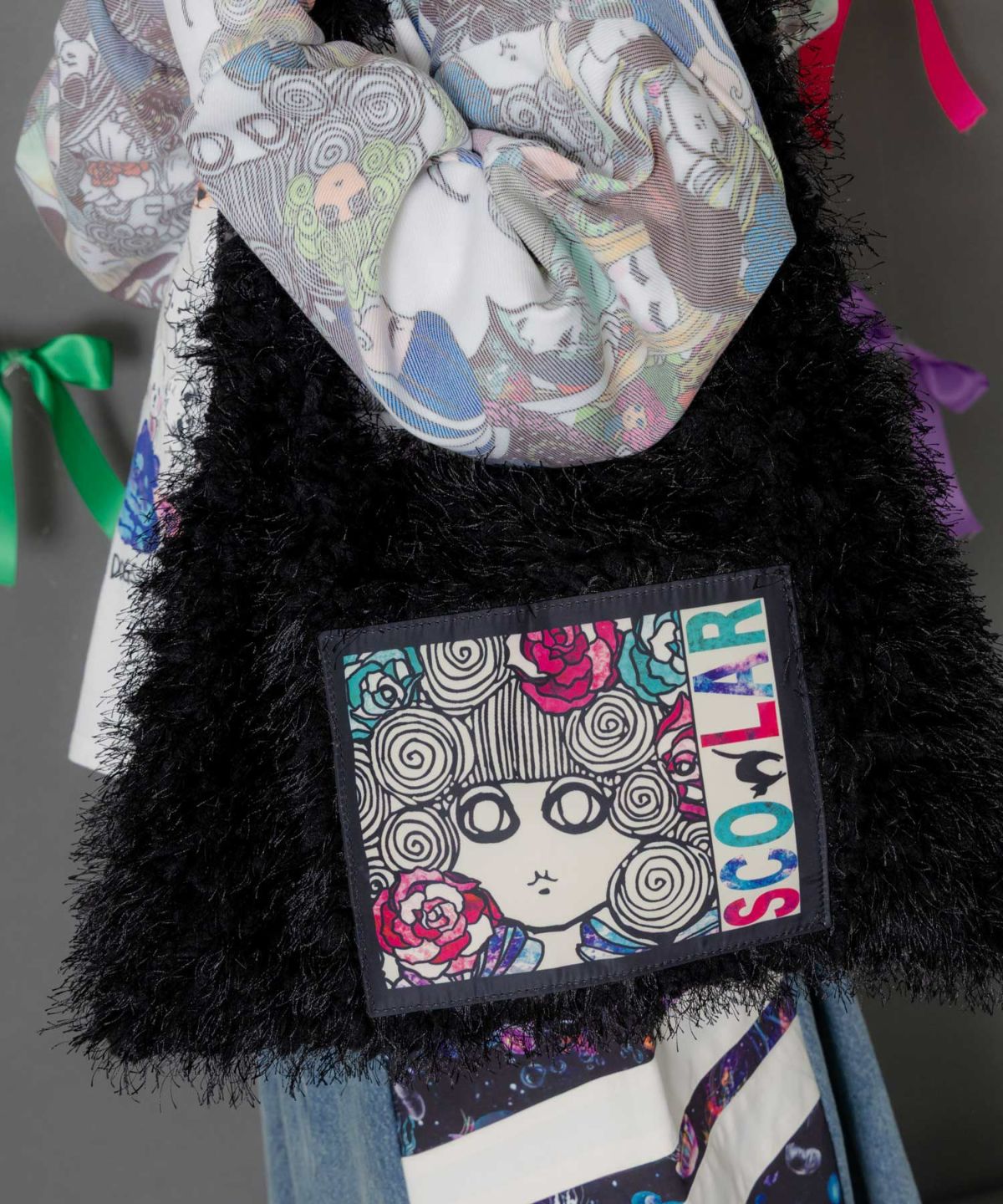 スカラーちゃんのもこもこピレネーショルダーバッグ-10