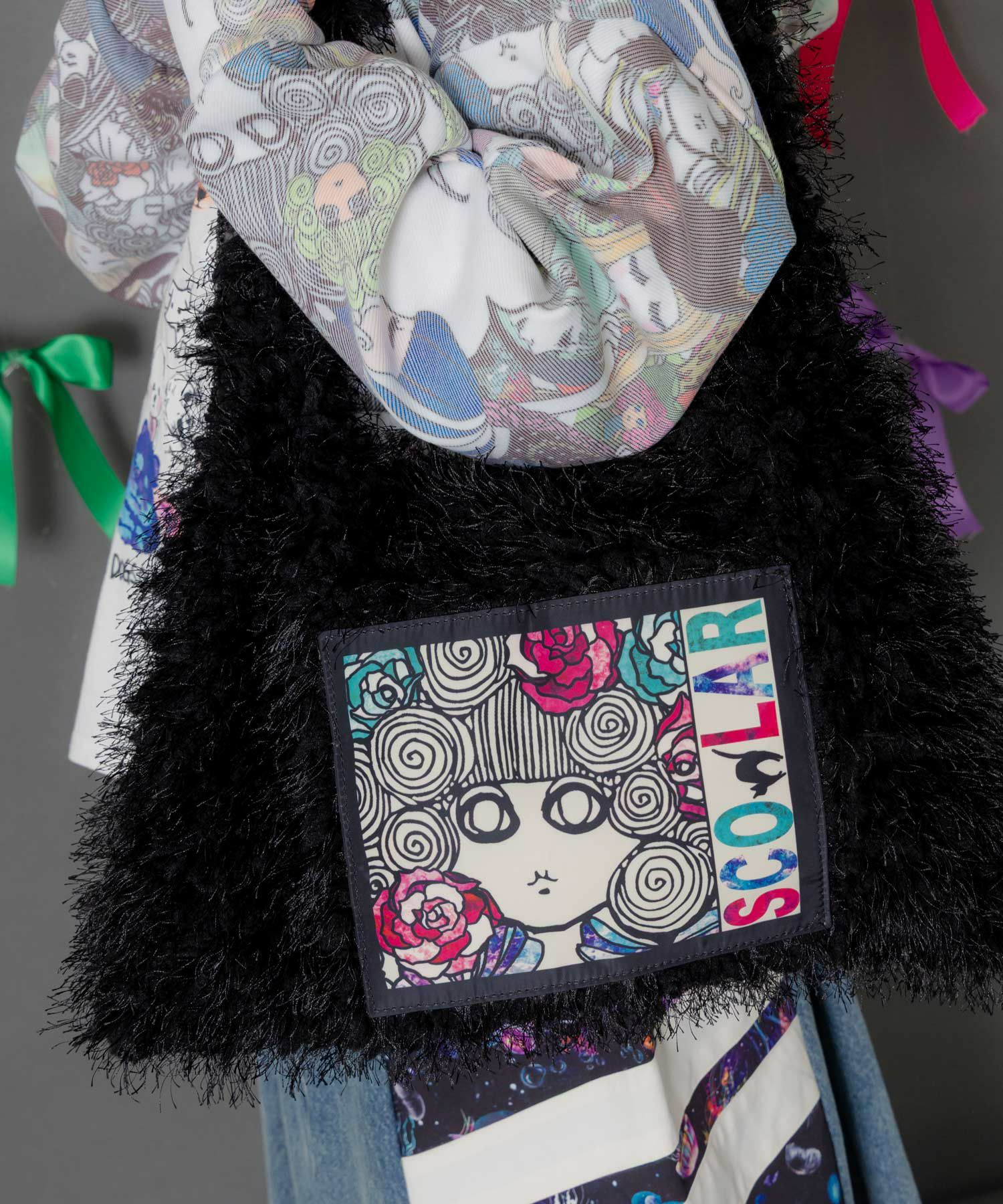 スカラーちゃんのもこもこピレネーショルダーバッグ-10