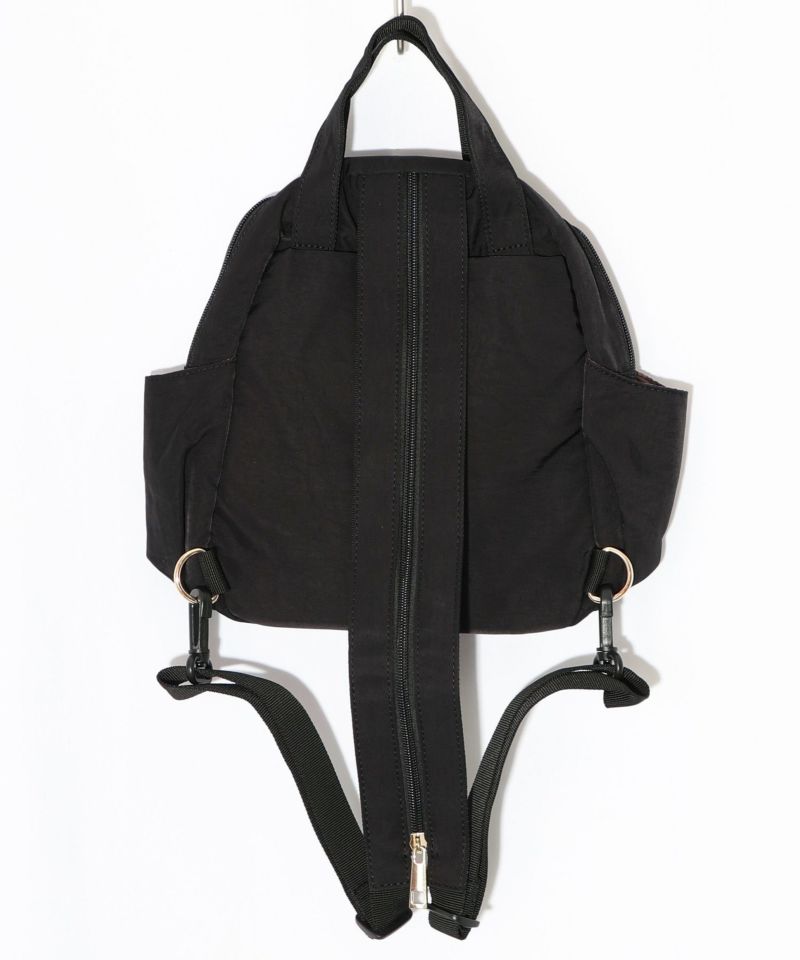 ネコ姉妹の秘密の花園柄 2wayミニリュック-9