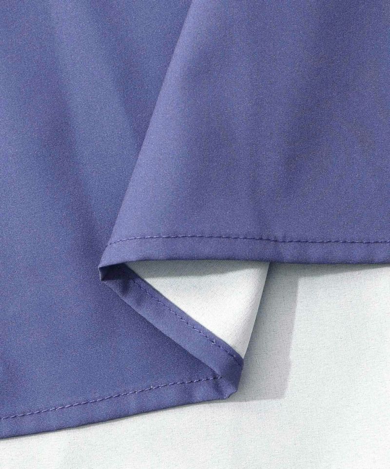 冬のオーナメント×花柄 前開きワンピース-17