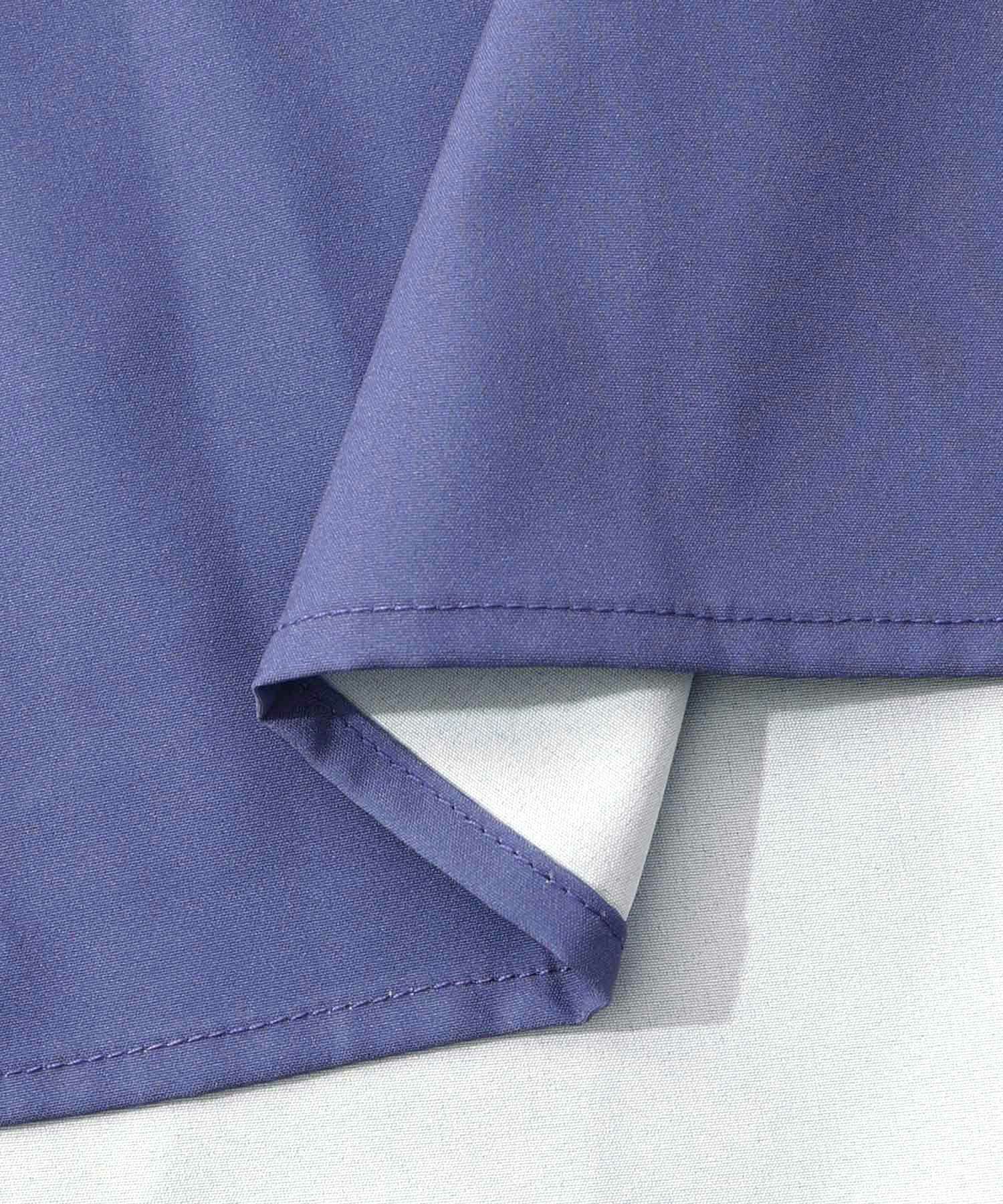 冬のオーナメント×花柄 前開きワンピース-17