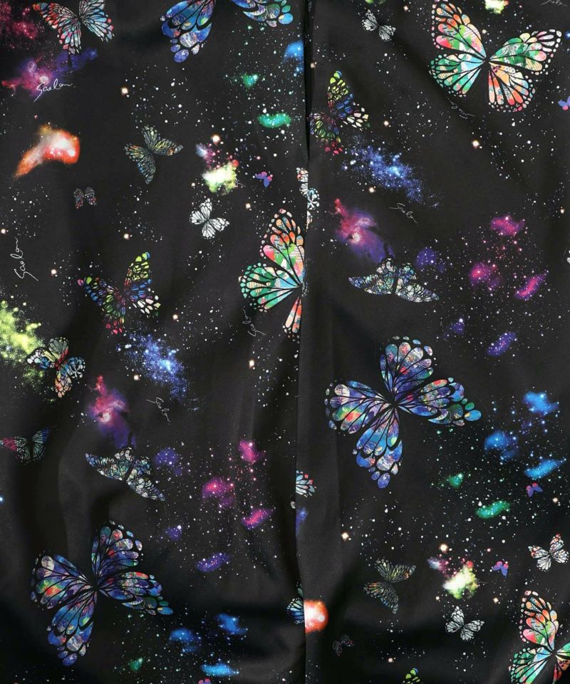 宇宙蝶柄×ジャージ生地 ジャンパースカート-20