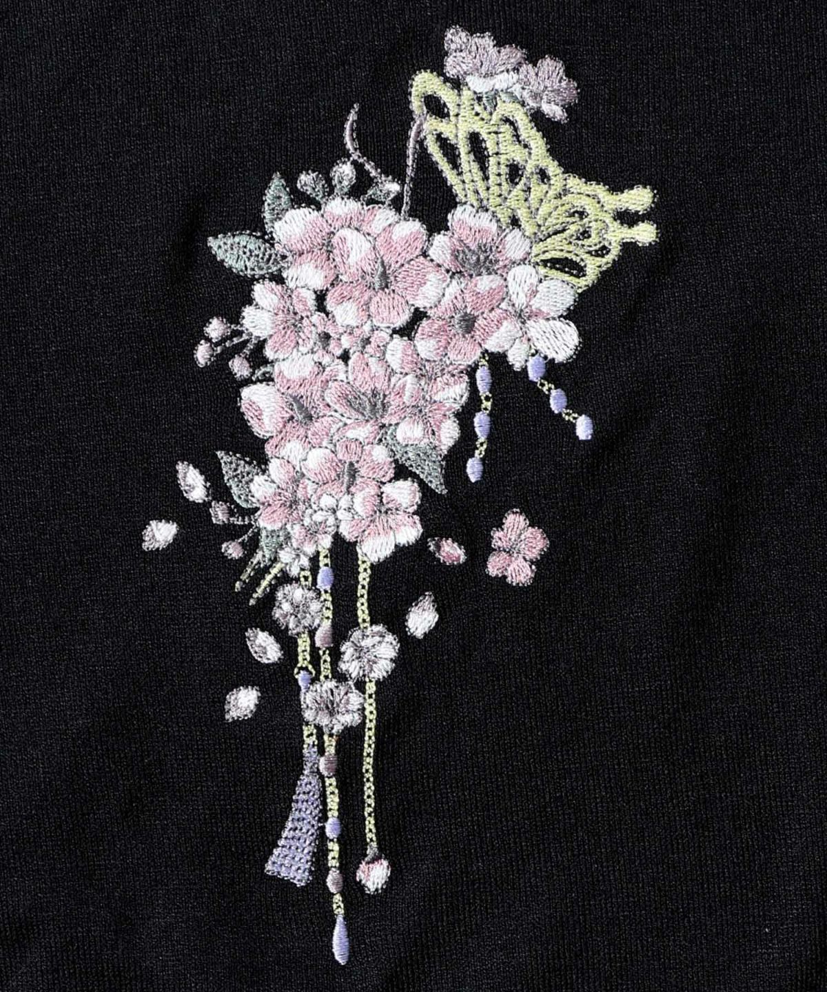 雅結×iS ScoLarコラボ 異素材切替プルオーバー-24