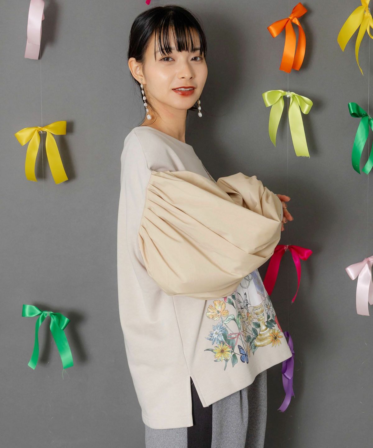 アフタヌーンティーパーティー柄プルオーバー-4