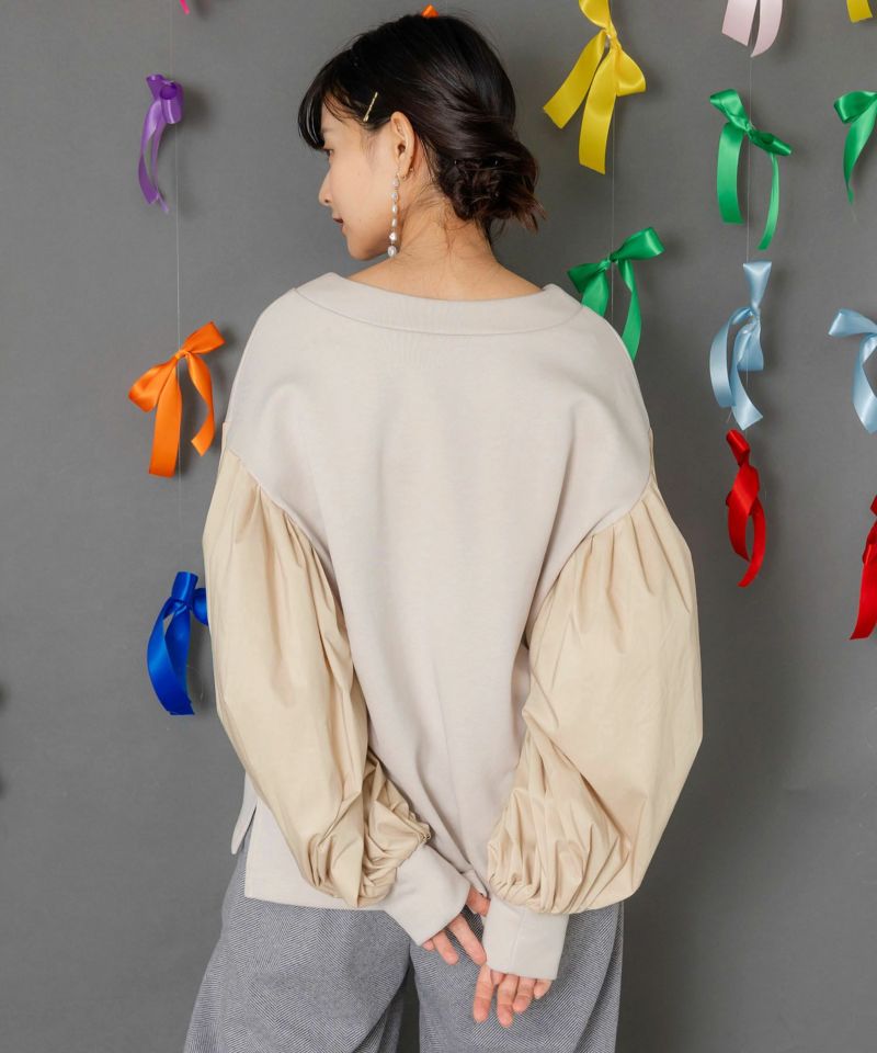 アフタヌーンティーパーティー柄プルオーバー-5