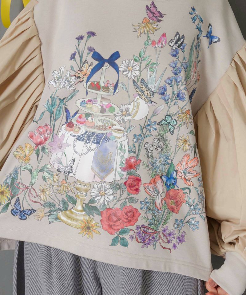 アフタヌーンティーパーティー柄プルオーバー-7