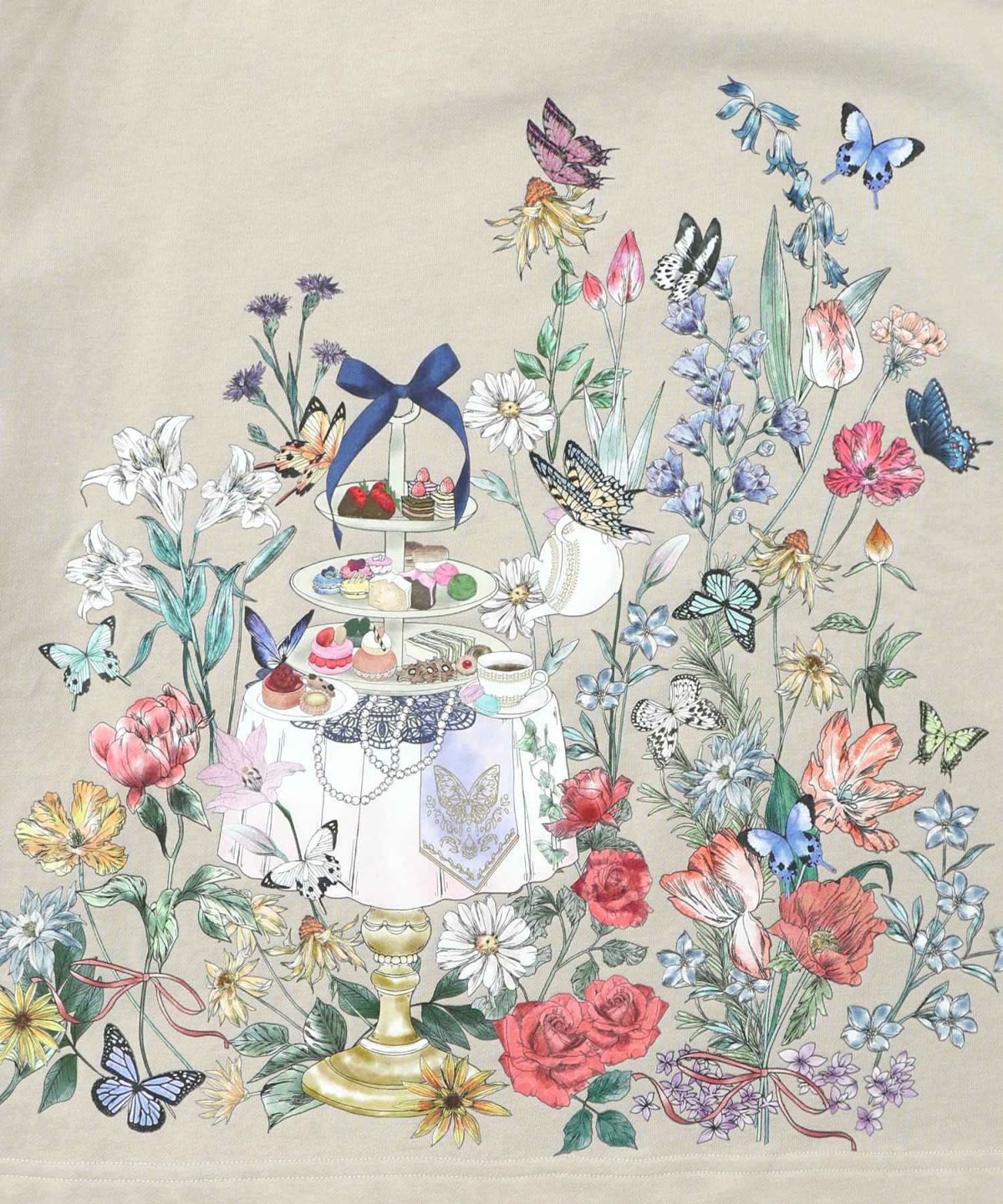 アフタヌーンティーパーティー柄プルオーバー-12