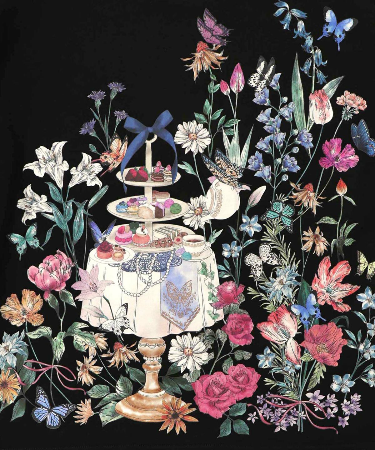 アフタヌーンティーパーティー柄プルオーバー-14