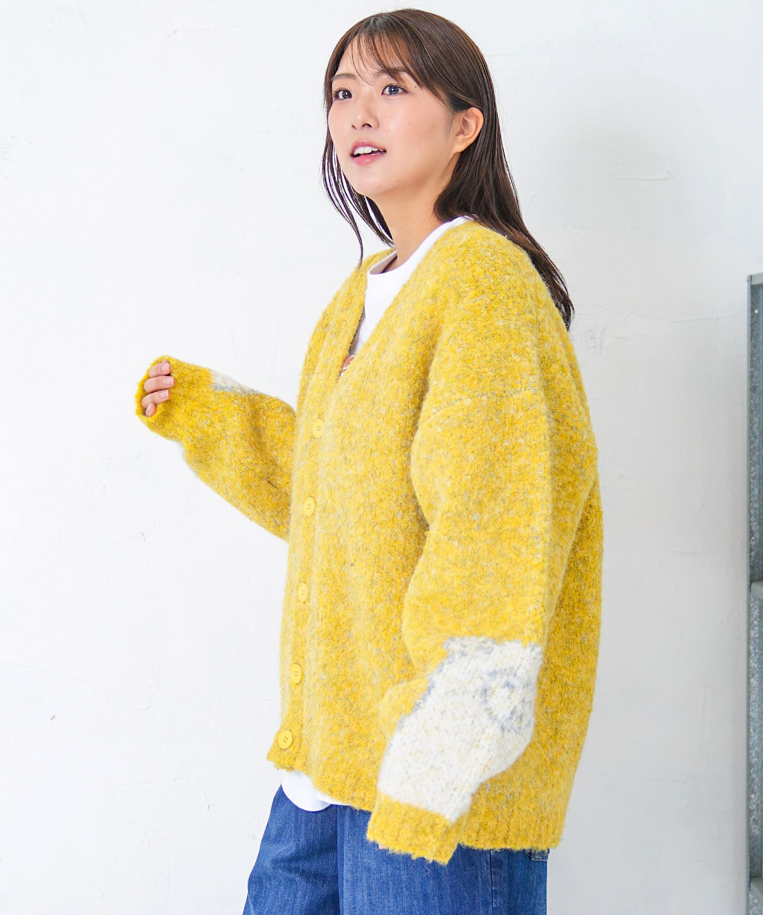 353143：ひつじネコのシャギーニットカーディガンの通販-ScoLar