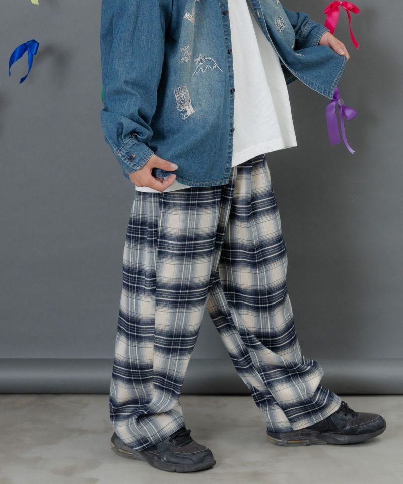 ポッケにパリティキャラクターズ 3素材パンツ-9