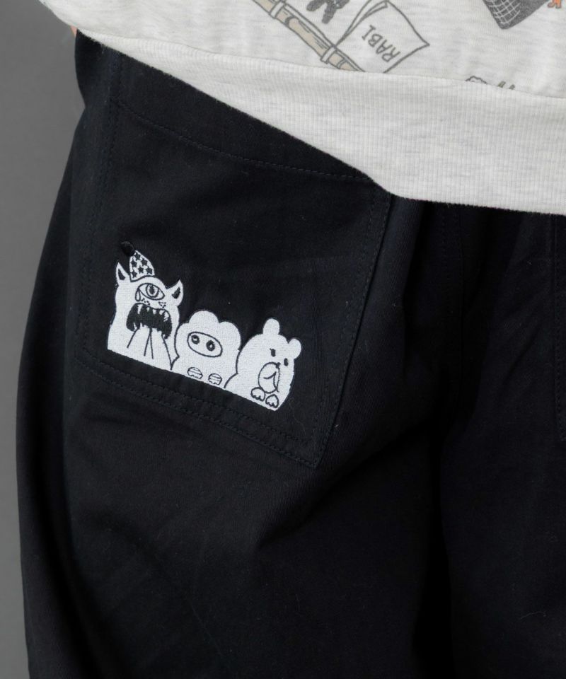 ポッケにパリティキャラクターズ 3素材パンツ-25