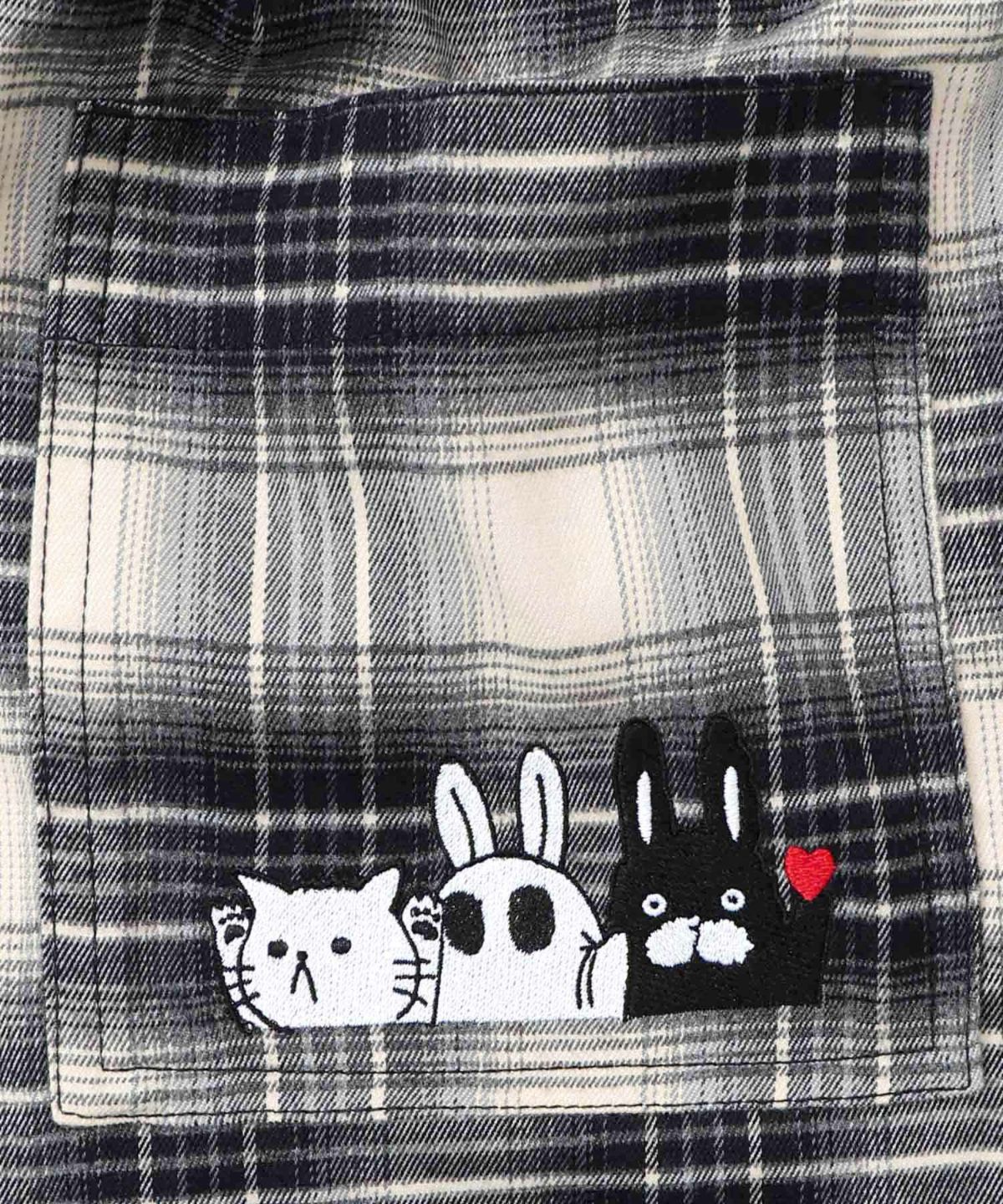 ポッケにパリティキャラクターズ 3素材パンツ-29