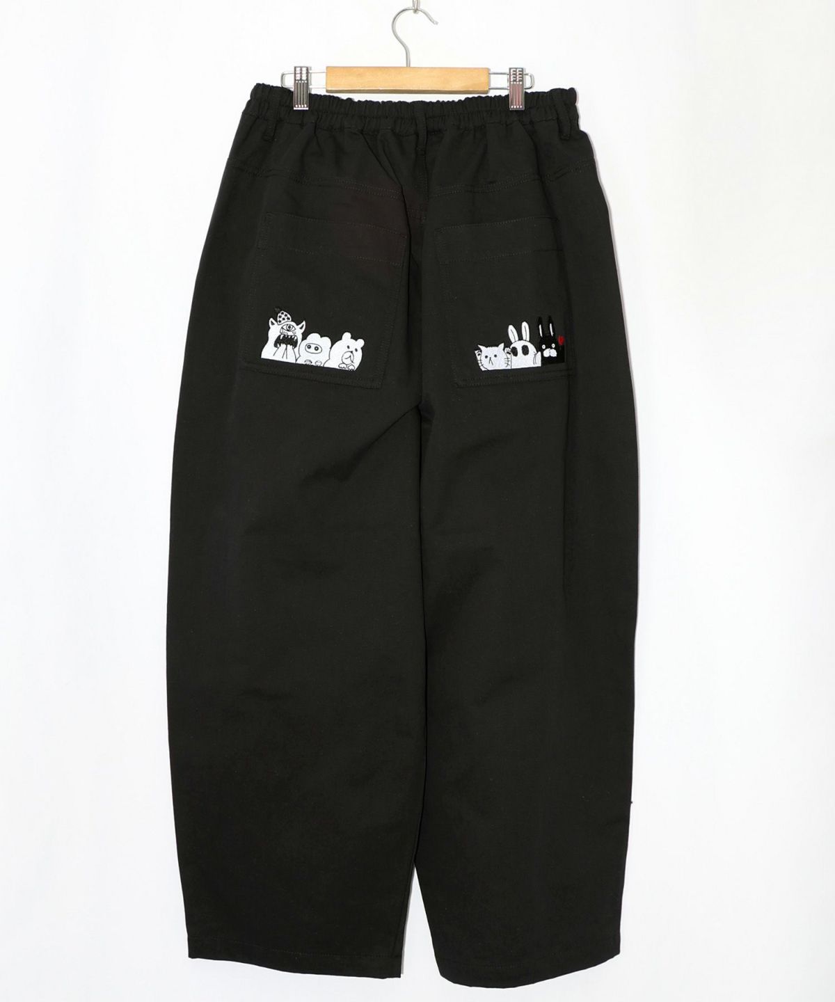 ポッケにパリティキャラクターズ 3素材パンツ-31