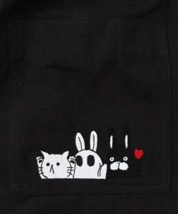 ポッケにパリティキャラクターズ 3素材パンツ-32