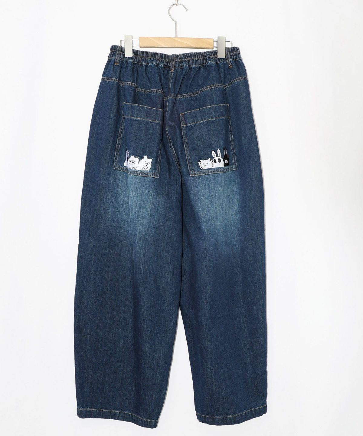 ポッケにパリティキャラクターズ 3素材パンツ-34