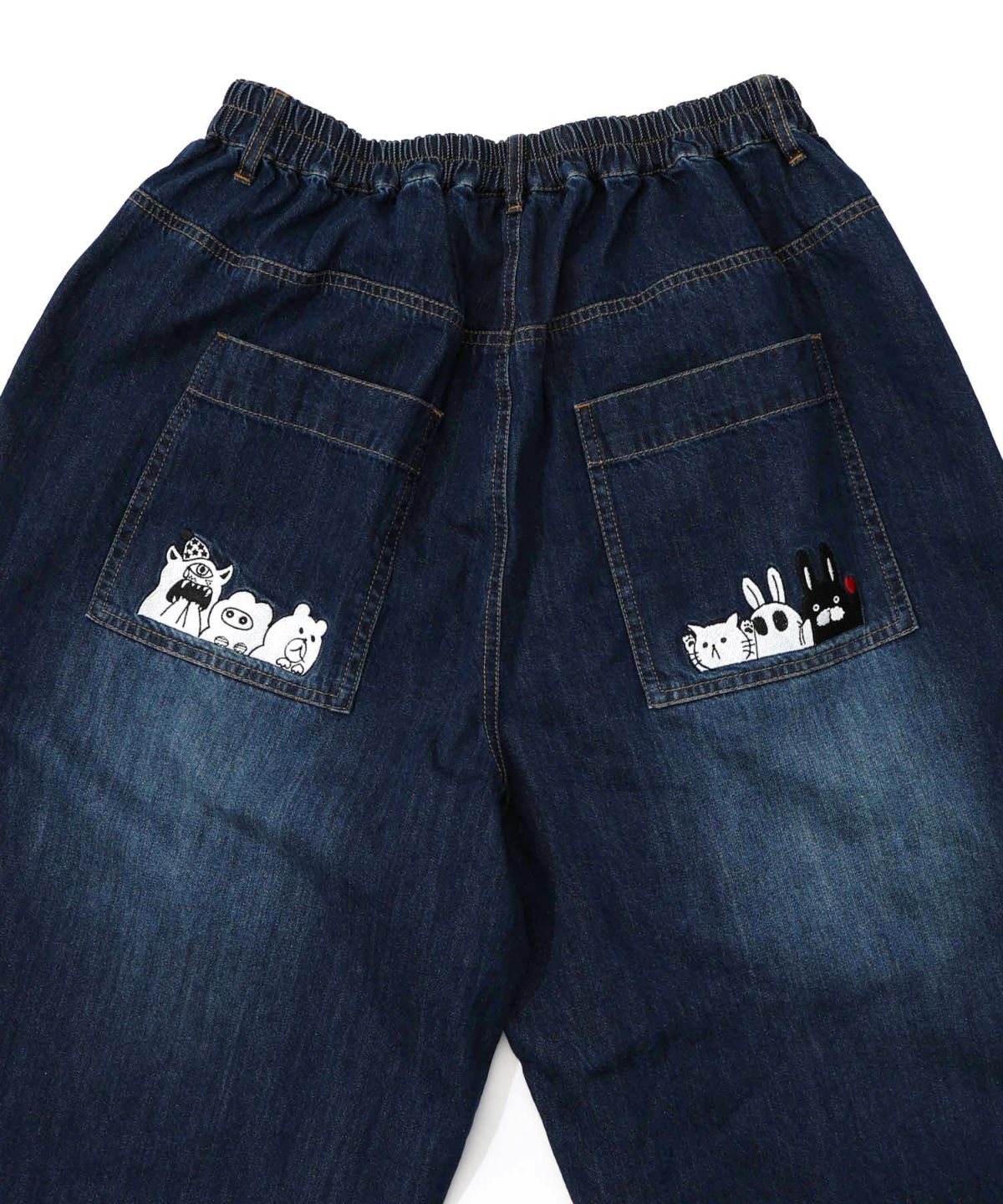 ポッケにパリティキャラクターズ 3素材パンツ-38