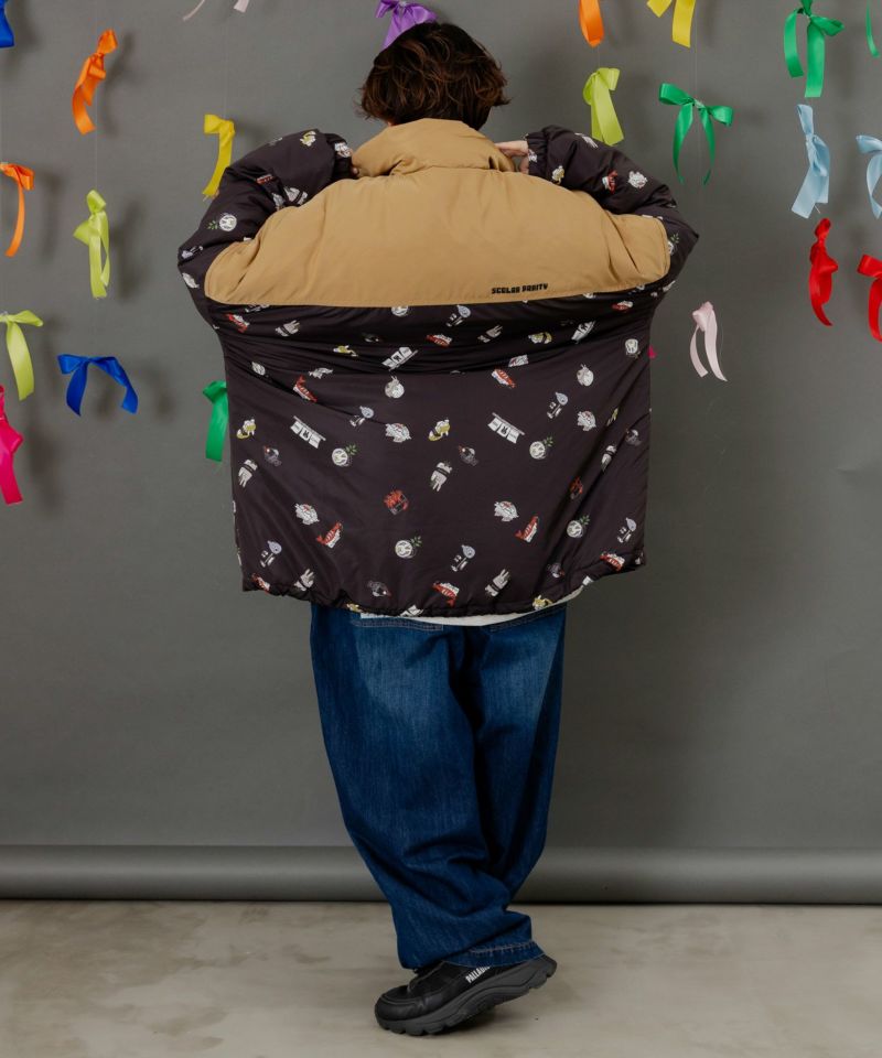 ラビルの寿司づくし 中綿入りブルゾン-11