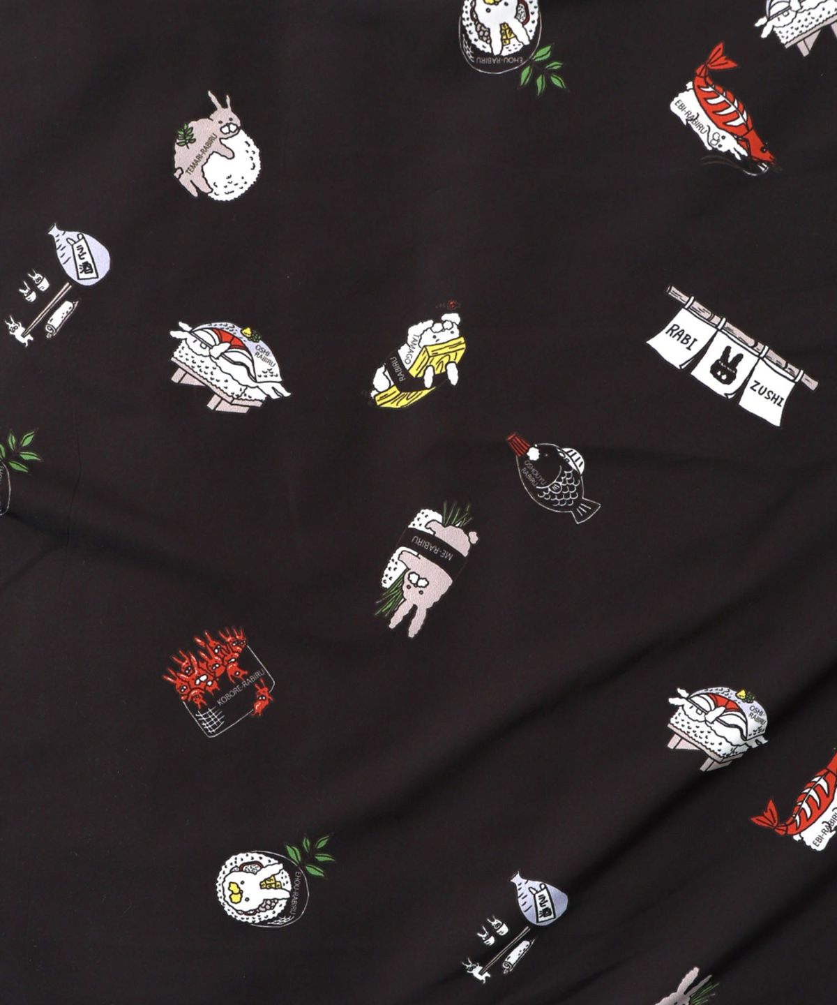 ラビルの寿司づくし 中綿入りブルゾン-16