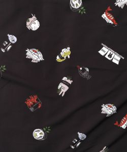 ラビルの寿司づくし 中綿入りブルゾン-16