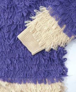 バイカラーフリンジニットカーディガン-18