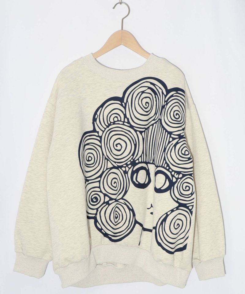 スカラーちゃん裏起毛 BIGプリントプルオーバー-11