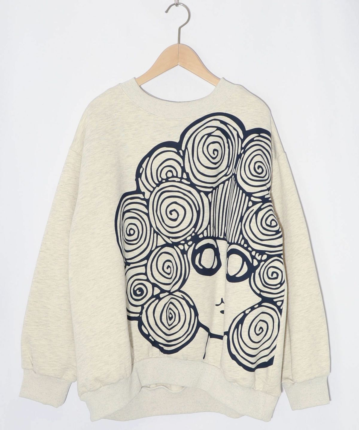 スカラーちゃん裏起毛 BIGプリントプルオーバー-11