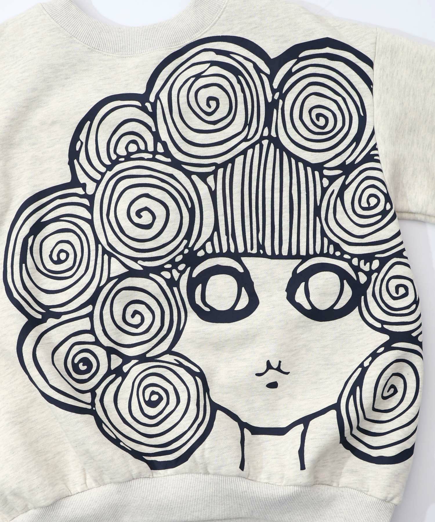 スカラーちゃん裏起毛 BIGプリントプルオーバー-12