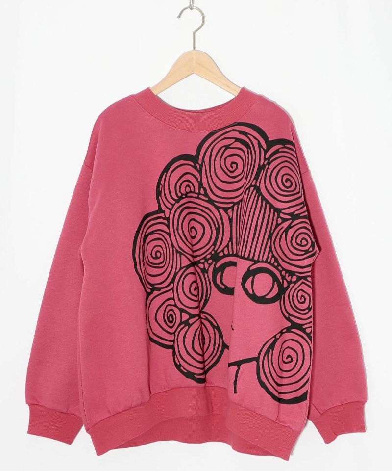 スカラーちゃん裏起毛 BIGプリントプルオーバー-13