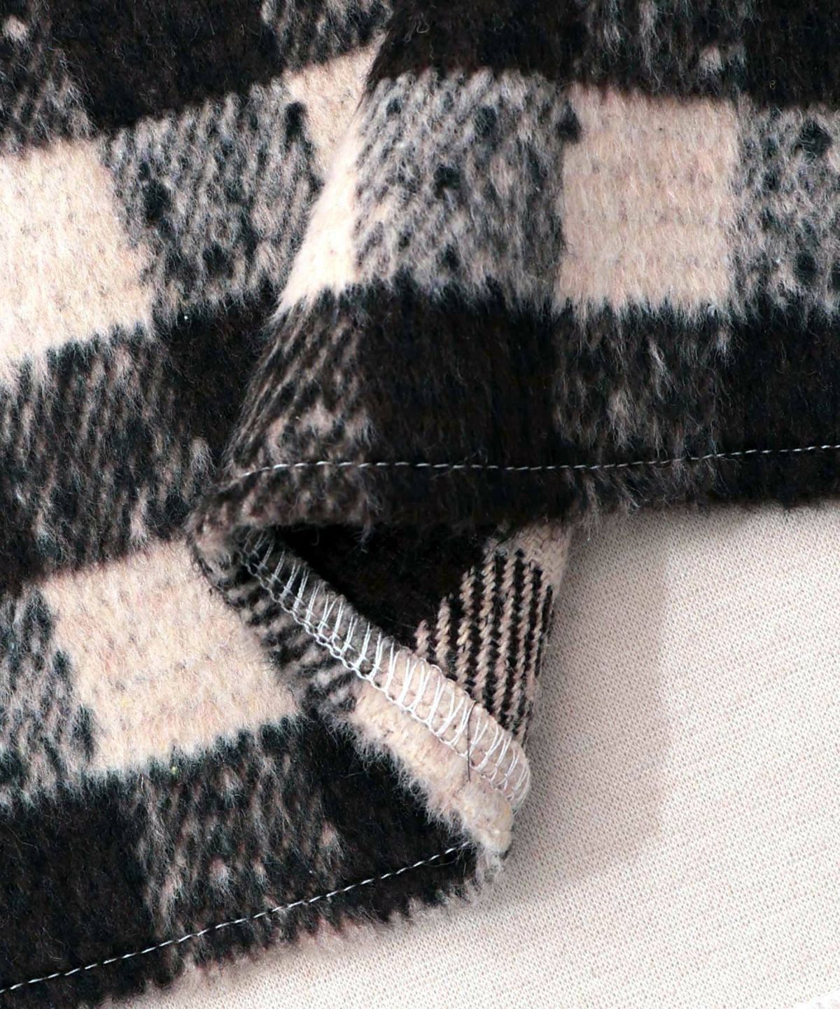 POP刺繍×チェック柄シャツ-23