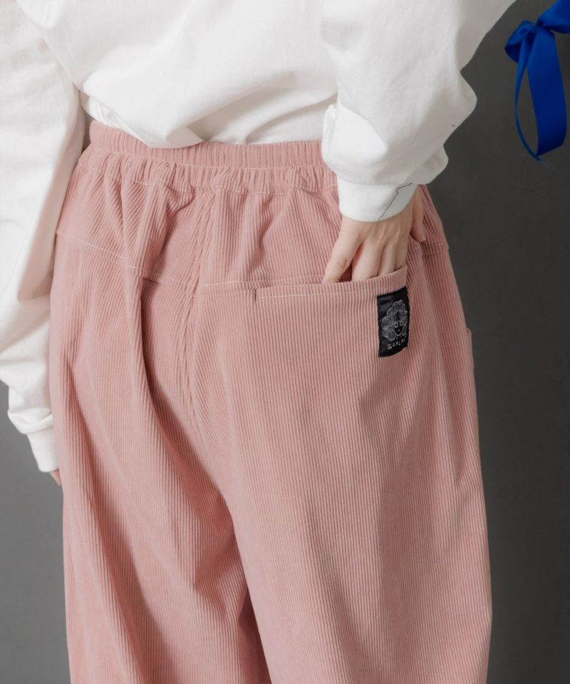スカラーちゃん刺繍コーデュロイパンツ-8