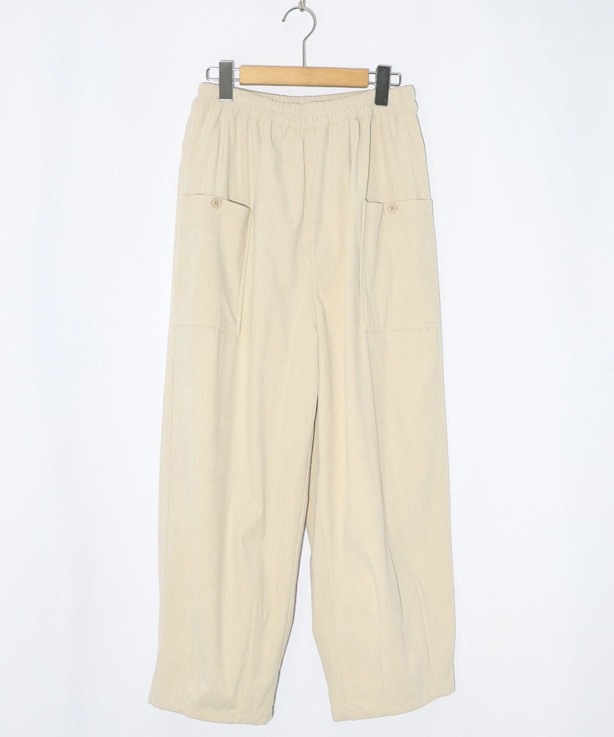 スカラーちゃん刺繍コーデュロイパンツ-16