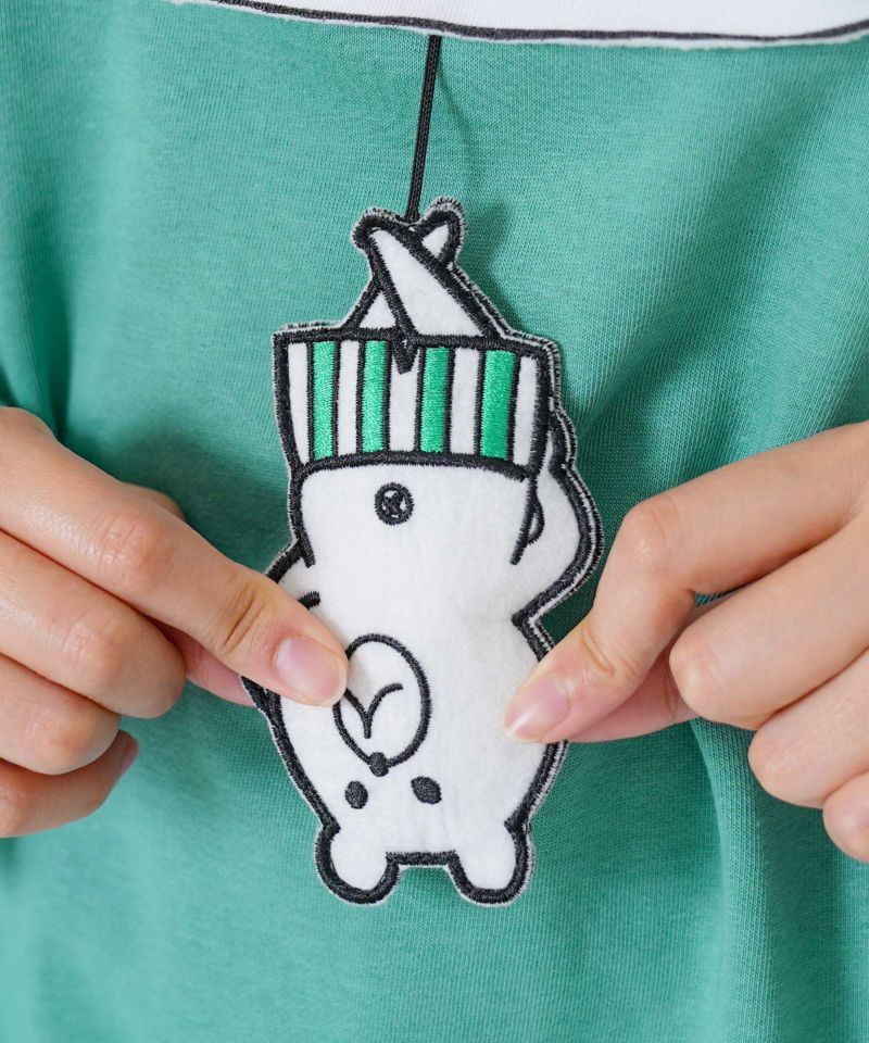 ぐうたらの極み こたつクマフード付きプルオーバー-6