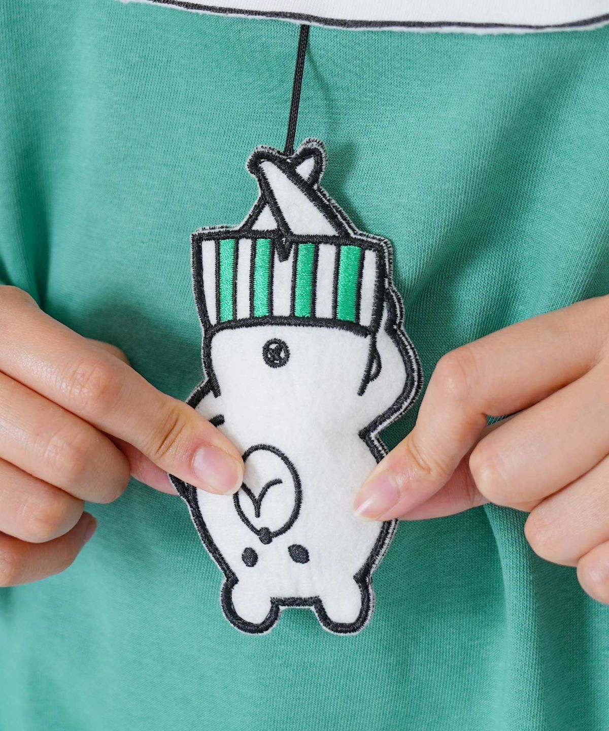 ぐうたらの極み こたつクマフード付きプルオーバー-6