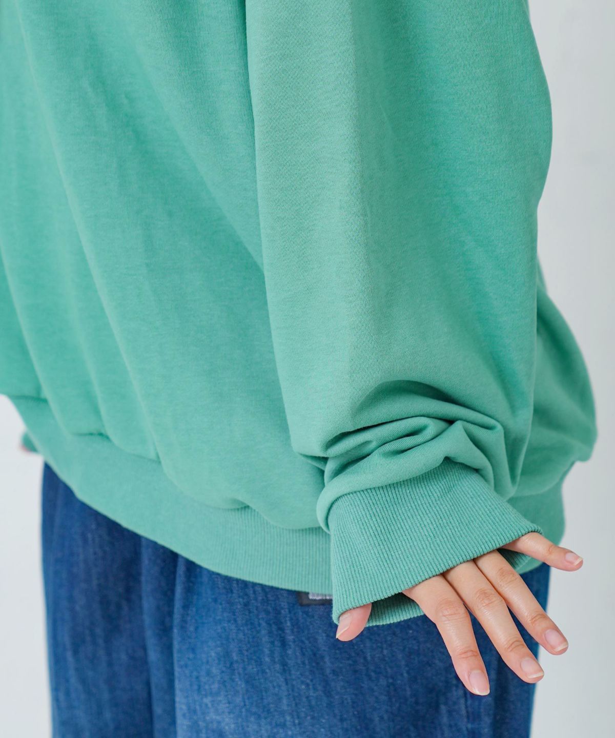 ぐうたらの極み こたつクマフード付きプルオーバー-7