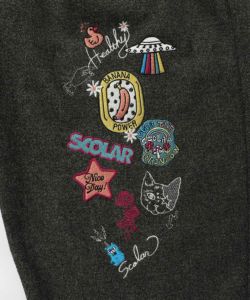 POP刺繍起毛あったかパンツ-10