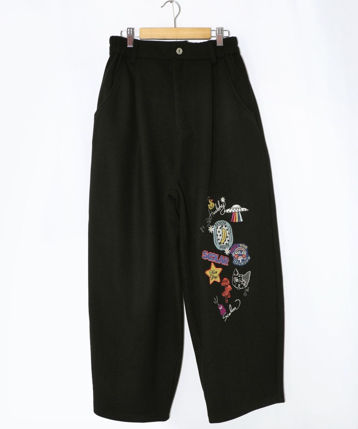 POP刺繍起毛あったかパンツ-13