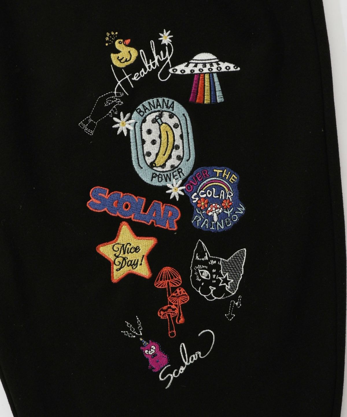 POP刺繍起毛あったかパンツ-14