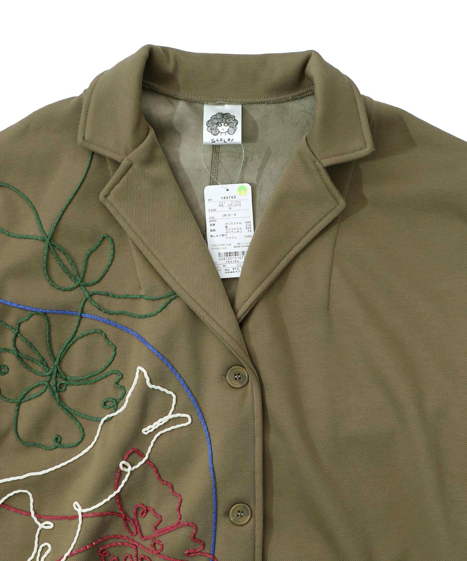 153762：サイン風コード叩き付け ツイル起毛×ボアロングコートの通販