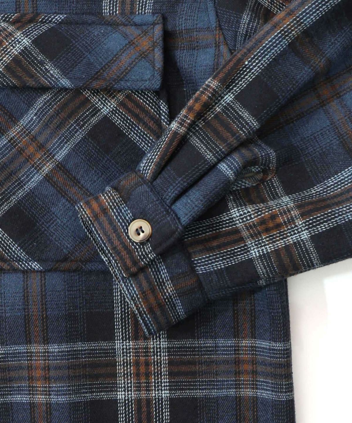 わんコレ柄ネルチェック×ボアシャツアウター-18