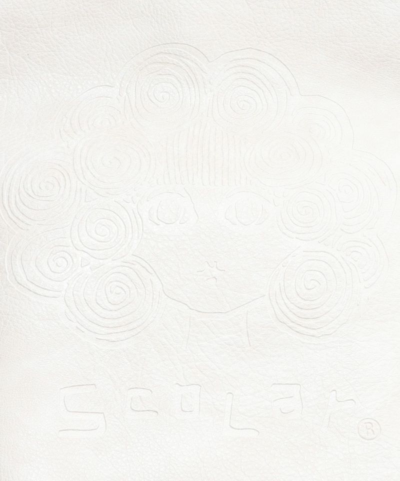 スカラーちゃん型押し合皮ショルダーバッグ-6