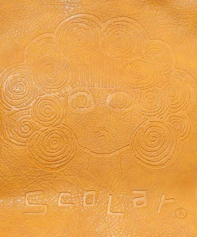 スカラーちゃん型押し合皮ショルダーバッグ-10