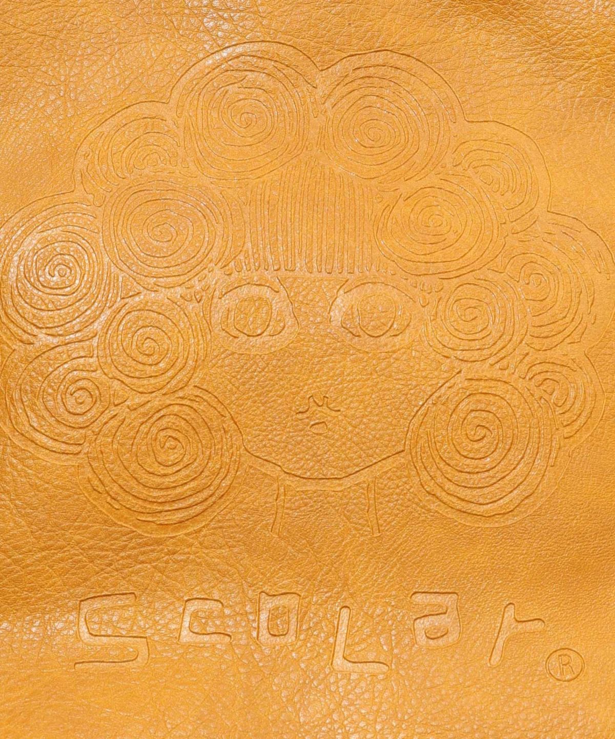 スカラーちゃん型押し合皮ショルダーバッグ-10