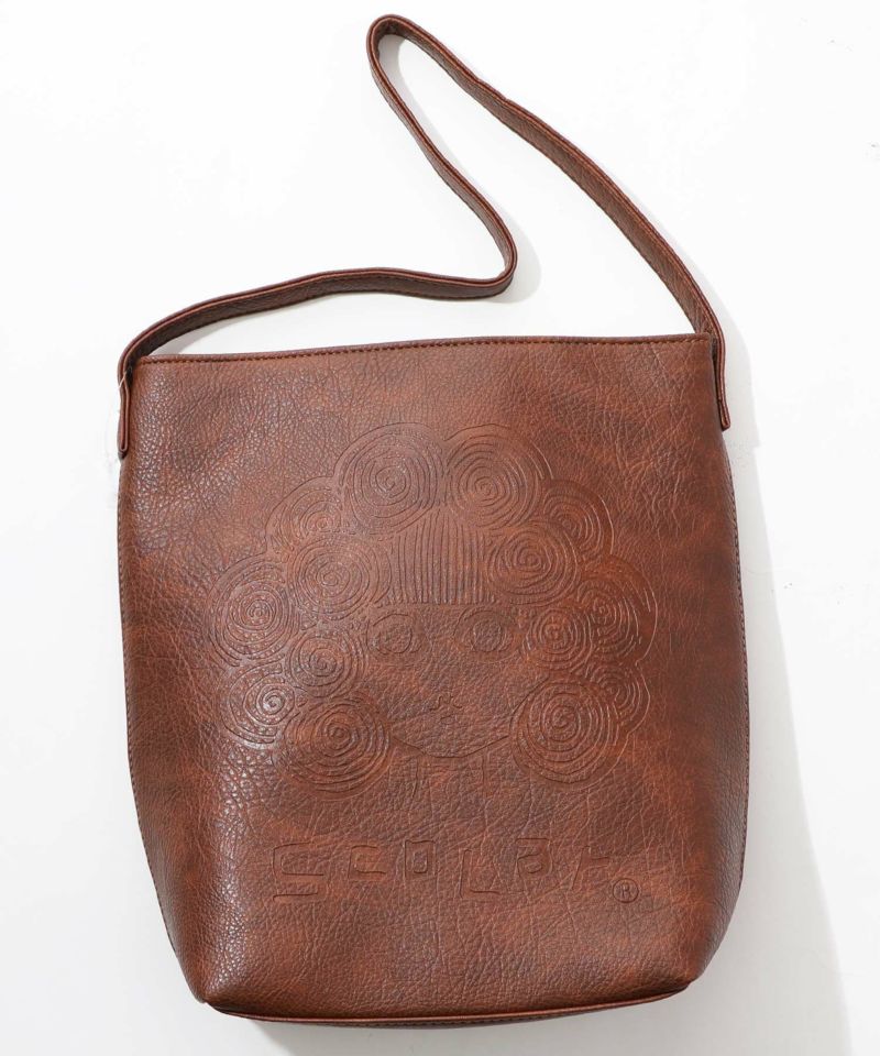 スカラーちゃん型押し合皮ショルダーバッグ-11