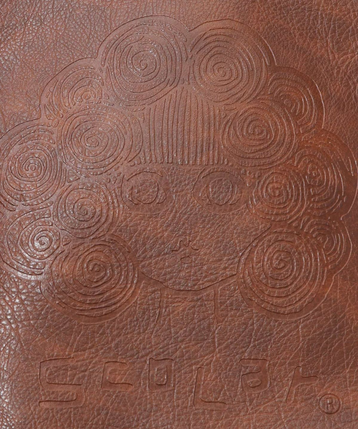 スカラーちゃん型押し合皮ショルダーバッグ-12