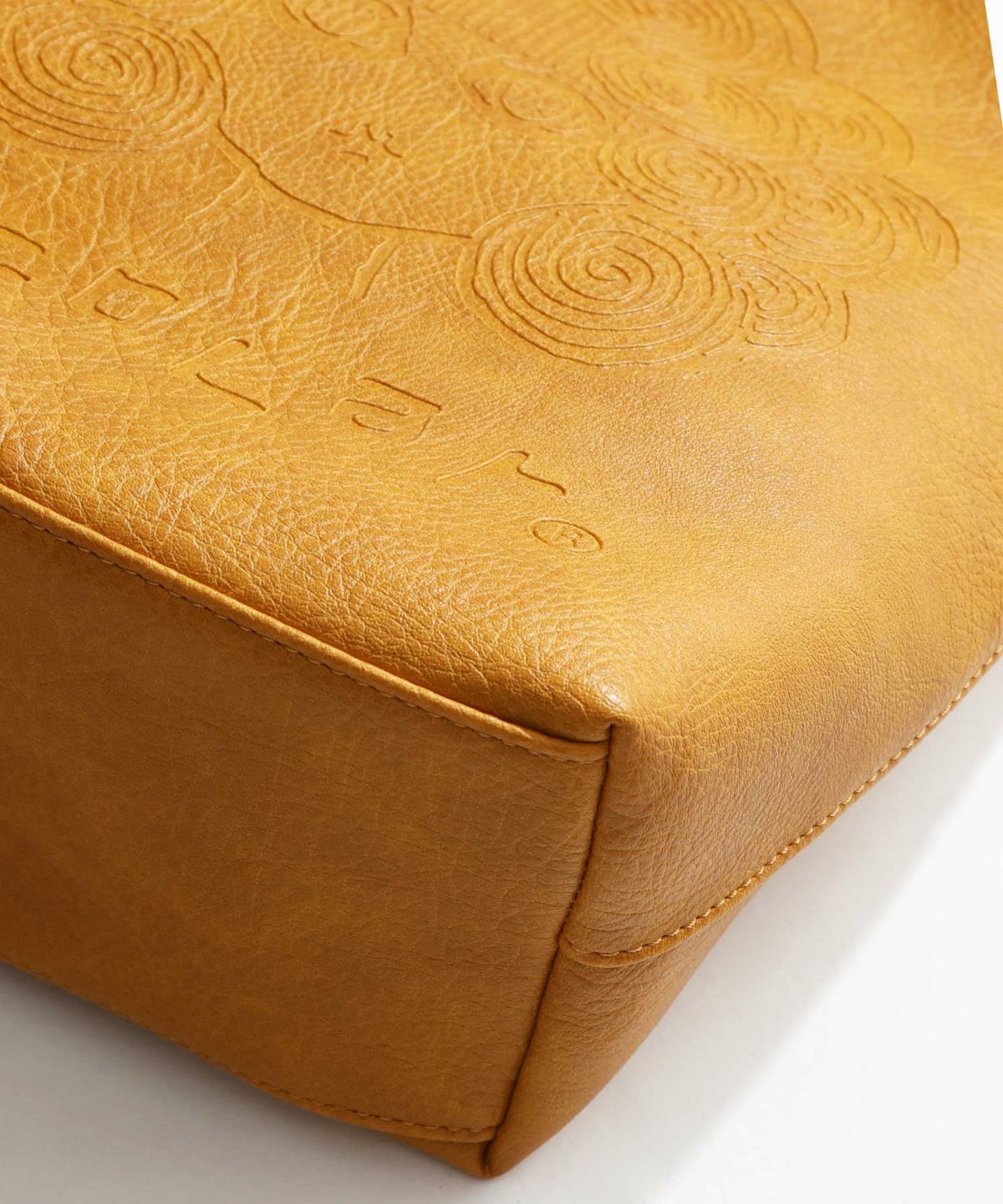 スカラーちゃん型押し合皮ショルダーバッグ-17