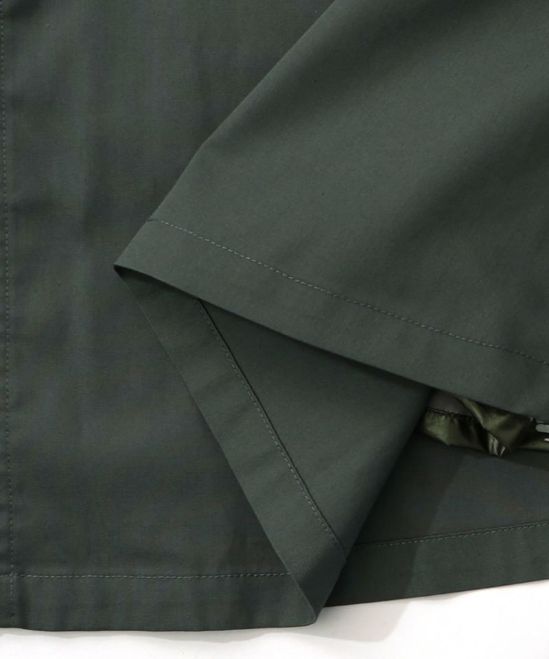 無地×動物たちの肖像柄 4wayツイルスカート-21