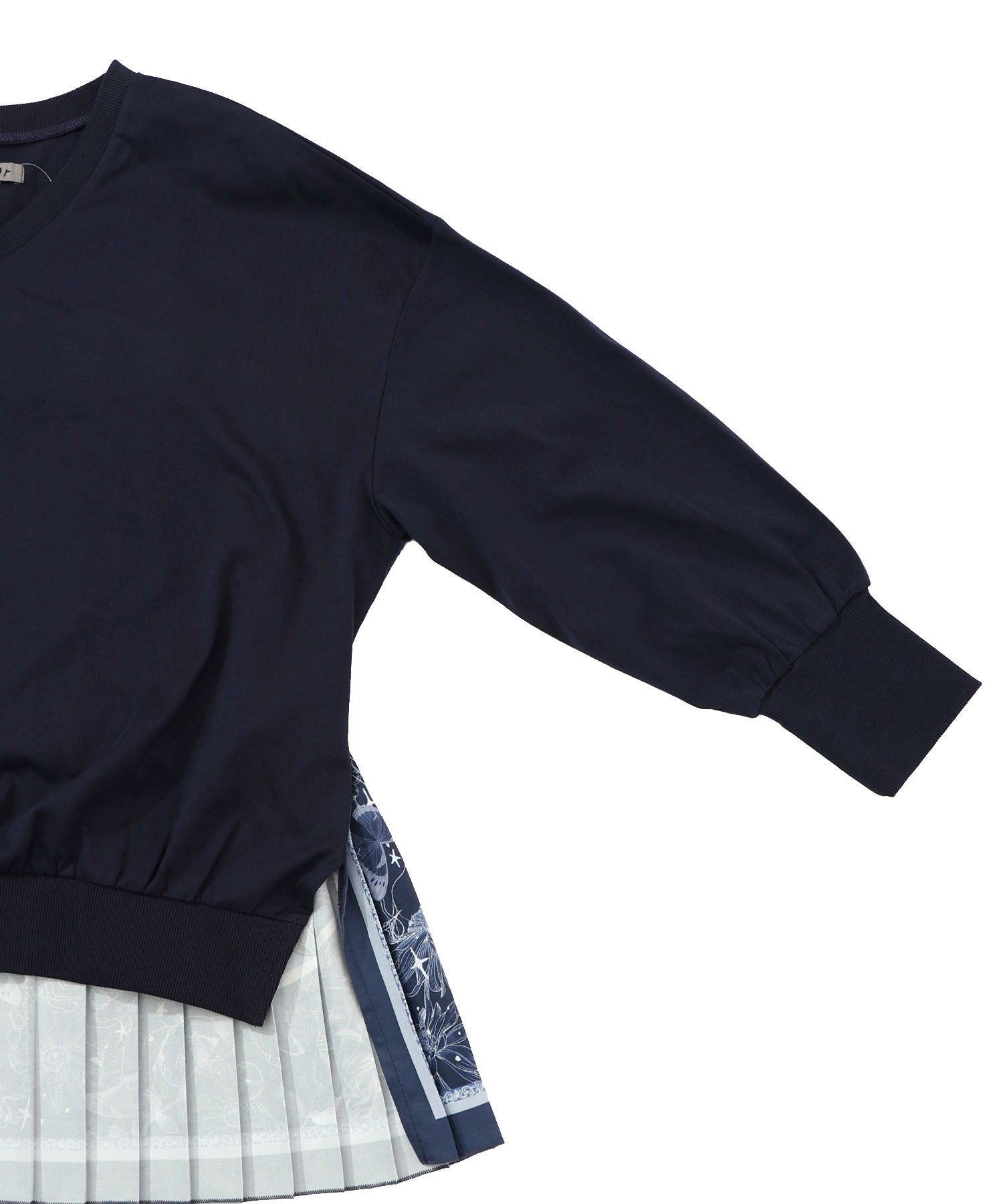 星座×ステンドグラス柄プリーツ切替プルオーバー-18