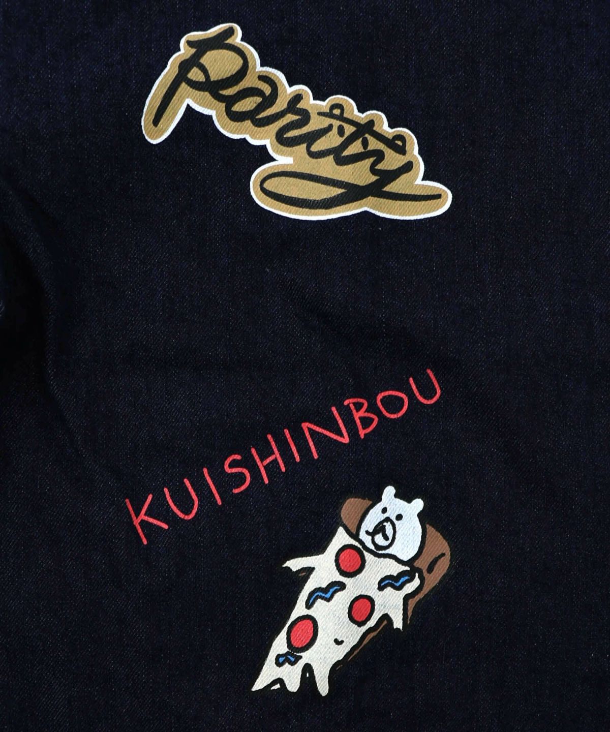 らくがき風ワッペンシャツジャケット-21