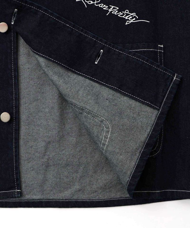 らくがき風ワッペンシャツジャケット-27